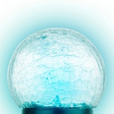 Светильник садовый TDM СС Кракле на солнечных батареях, сталь, меняет цвет