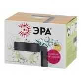 Светильник садовый ЭРА SL-PL42-DMD на солнечной батарее, пластик, черный, 42см