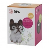 Садовый светильник ЭРА SL-RSN14-BULL на солнечной батарее, полистоун, цветной, 14см