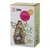 Садовый светильник ЭРА SL-RSN27-ELF на солнечной батарее, полистоун, цветной, 27см