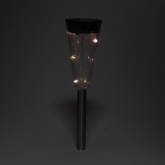 Садовый светильник ЭРА SL-SS35-GLOW-1 на солнечной батарее, сталь, пластик, прозрачны 35см