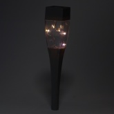 Светильник садовый ЭРА SL-SS38-GLOW-2 на солнечной батарее, сталь, пластик, серый, 38см