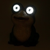 Садовый светильник ЭРА SL-RSN15-FROG-S на солнечной батарее, полистоун, цветной, 14,5см