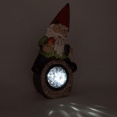 Садовый светильник ЭРА SL-RSN24-GN-4M на солнечной батарее, полистоун, цветной, 24,3см