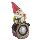 Садовый светильник ЭРА SL-RSN24-GN-4M на солнечной батарее, полистоун, цветной, 24,3см