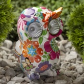 Садовый светильник ЭРА ERAFYS01-04 Птица на солнечной батарее, полистоун, 15см