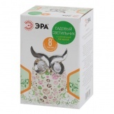 Садовый светильник ЭРА ERAFYH01-05 Филин на солнечной батарее, полистоун, 16см