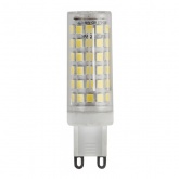 Лампа светодиодная капсула ЭРА LED JCD-9W-CER-827-G9 2700K 220V керамика теплый свет