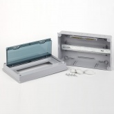 Щиток навесной влагозащищенный ЭРА КМПн-15 на 15 модулей с прозрачной дверкой IP65