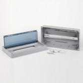 Щиток навесной влагозащищенный ЭРА КМПн-18 на 18 модулей с прозрачной дверкой IP65