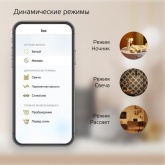 Светодиодная лампа филаментная Gauss Smart Home DIM+CCT E27 A60 6,5Вт 2000-6500 К