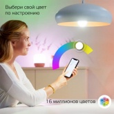 Светодиодная лампа Gauss Smart Home RGBW E14 C37 5 Вт 2700-6500K