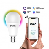 Светодиодная лампа Gauss Smart Home RGBW E27 A60 10 Вт 2700-6500K
