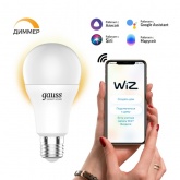 Светодиодная лампа Gauss Smart Home DIM E27 A60 10 Вт 2700K