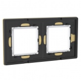 Рамка 4 модуля DKC Avanti из дерева, беленый дуб