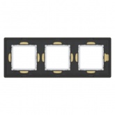 Рамка 6 модулей DKC Avanti из дерева, беленый дуб