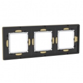 Рамка 6 модулей DKC Avanti из дерева, беленый дуб