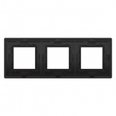 Рамка 6 модулей DKC Avanti из дерева, венге