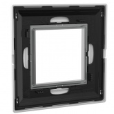 Рамка 2 модуля DKC Avanti из металла, белая