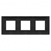 Рамка 6 модулей DKC Avanti из металла, черная