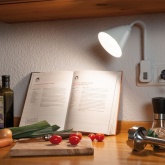 Светильник-штекер Paulmann Junus макс.20Вт E14 230В Белый Металл/Пластик Без лампы 95428