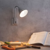 Светильник-штекер Paulmann Junus макс.20Вт E14 230В Серый Металл/Пластик Без лампы 95429