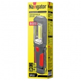 Фонарь Navigator 14 031 NPT-W06-3AA для работы 1LED 0.5W+1COB LED 3W 3 режима