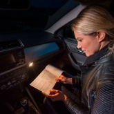 Штурманский фонарь (ОЕМ версия)  37 см COPILOT L+7 12 / 24V 0,5W LEDRIVING OSRAM