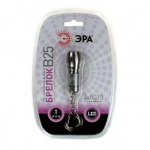 Фонарь брелок ЭРА LED B25 алюминий, батареи в комплекте
