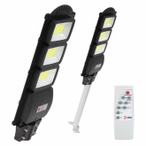 Светильник консольный ЭРА COB 60W 5000K 1100Lm IP65 ПДУ на солнечной батарее с датчиком движения