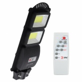 Светильник консольный ЭРА COB 40W 5000K 750Lm IP65 ПДУ на солнечной батарее с датчиком движения