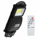 Светильник консольный ЭРА COB 20W 5000K 450Lm IP65 ПДУ на солнечной батарее с датчиком движения