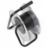 Катушка ЭРА металлическая 4 розетки с заземлением K-M-4z