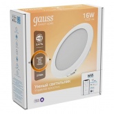 Светильник светодиодный Gauss Smart Home DIM 16 Вт