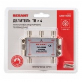 Делитель Rexant ТВ 4 выхода 5-2500 МГц под F-разъём