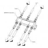 Делитель Rexant ТВ Silver 6 выходов 5-1000 МГц F-разъёмы в комплекте