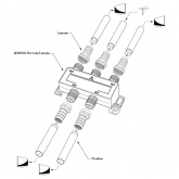 Делитель Rexant ТВ Silver 4 выхода 5-1000 МГц F-разъёмы в комплекте