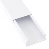 Кабель-канал DKC мини TMC 50х20 без перегородки белый (кабельный короб)