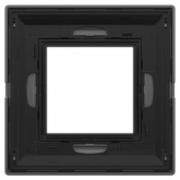 Рамка 2 модуля DKC Avanti из металла, графитовая