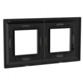 Рамка 4 модуля DKC Avanti из металла, графитовая