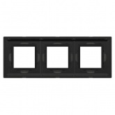 Рамка 6 модулей DKC Avanti из металла, графитовая