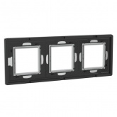 Рамка 6 модулей DKC Avanti из алюминия, серая