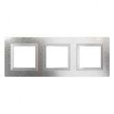 Рамка 6 модулей DKC Avanti из алюминия, серая