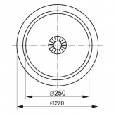 Светильник НПО3237Д белый 2х25 патрон Е27 под лампы LED/КЛЛ с датчиком движения ИЭК