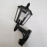 Светильник с датчиком движения уличный STEINEL L 15 S max 60W E27 IP44 180° black/clear