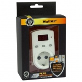 Реле контроля напряжения Vp-16AS 16А в розетку DigiTOP