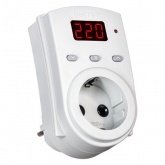 Реле контроля напряжения Vp-16AS 16А в розетку DigiTOP