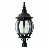 Светильник садово-парковый Классика Feron 8103 E27 160х160х410мм черный