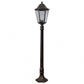 Светильник садово-парковый Классика 6210 E27 195х195х1200мм черное золото (столб 1200мм)