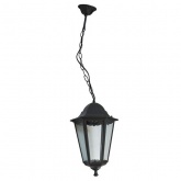 Светильник садово-парковый Классика Feron 6205 E27 195х195х310мм черный (на цепи 500мм)